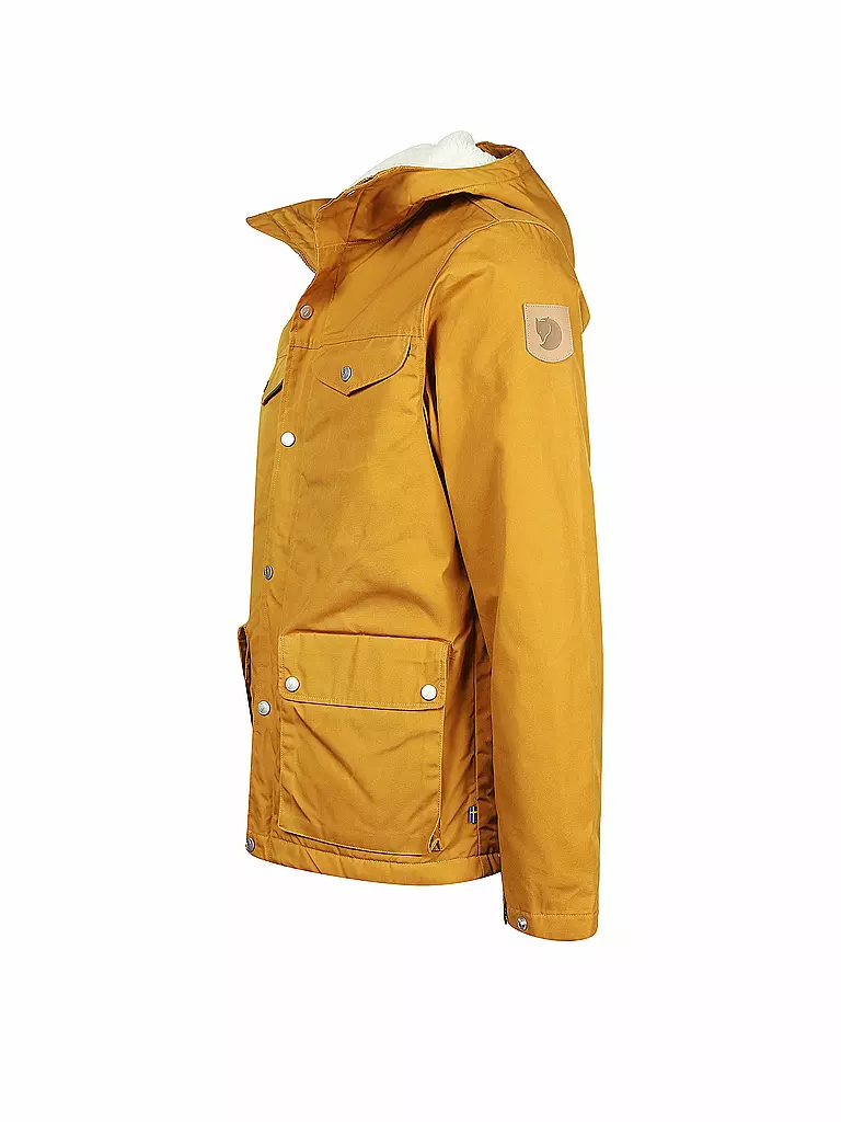 FJÄLLRÄVEN | Herren Winterjacke Greenland FL | gelb