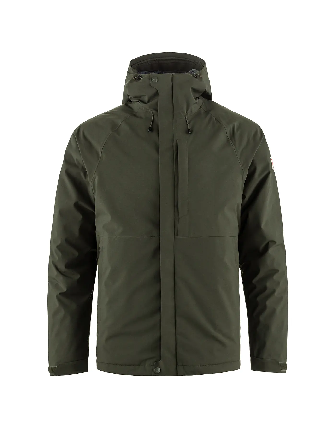 FJÄLLRÄVEN | Herren Winterjacke Hydratic Padded Trail | dunkelgrün