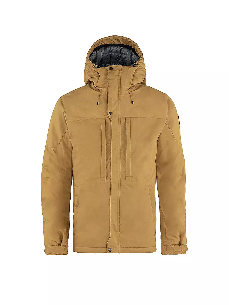 FJÄLLRÄVEN | Herren Winterjacke Skogsö Padded | camel