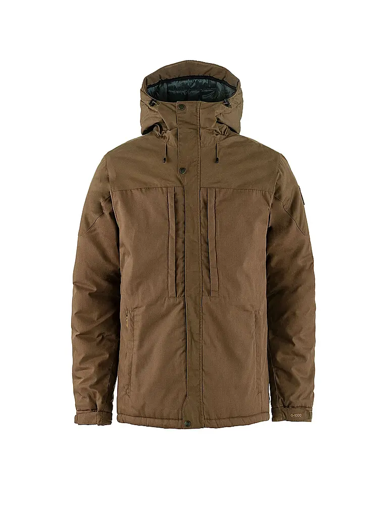 FJÄLLRÄVEN | Herren Winterjacke Skogsö Padded | braun