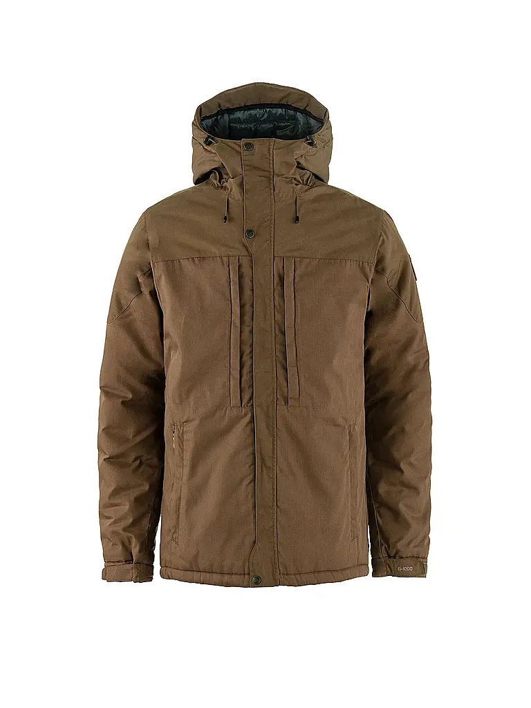 FJÄLLRÄVEN | Herren Winterjacke Skogsö Padded | Braun