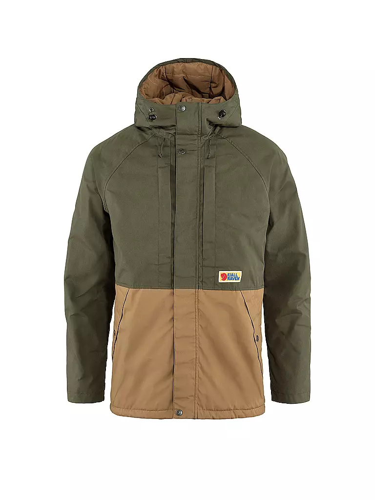 FJÄLLRÄVEN | Herren Winterjacke Vardag Lite Padded | olive