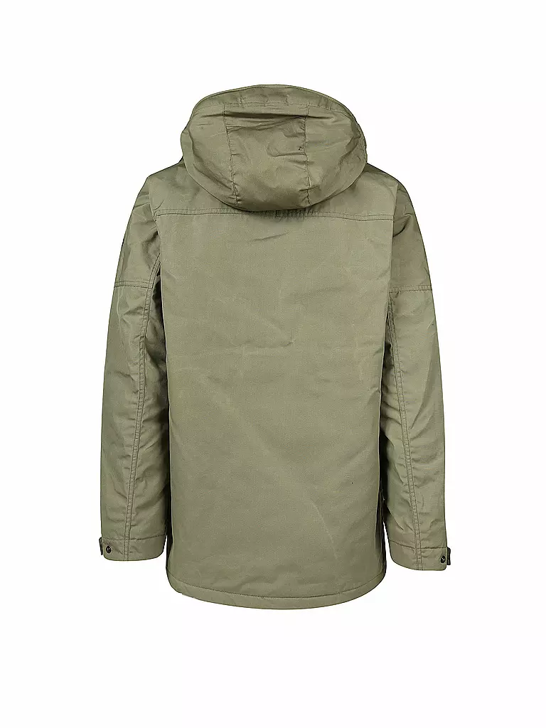 FJÄLLRÄVEN | Herren Winterjacke Vidda Pro Wool | olive