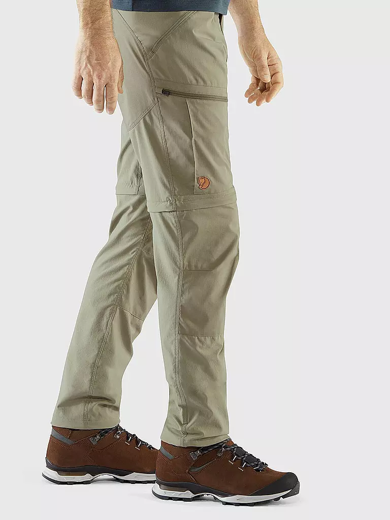 FJÄLLRÄVEN | Herren ZipOff Wanderhose Abisko Midsummer  | beige