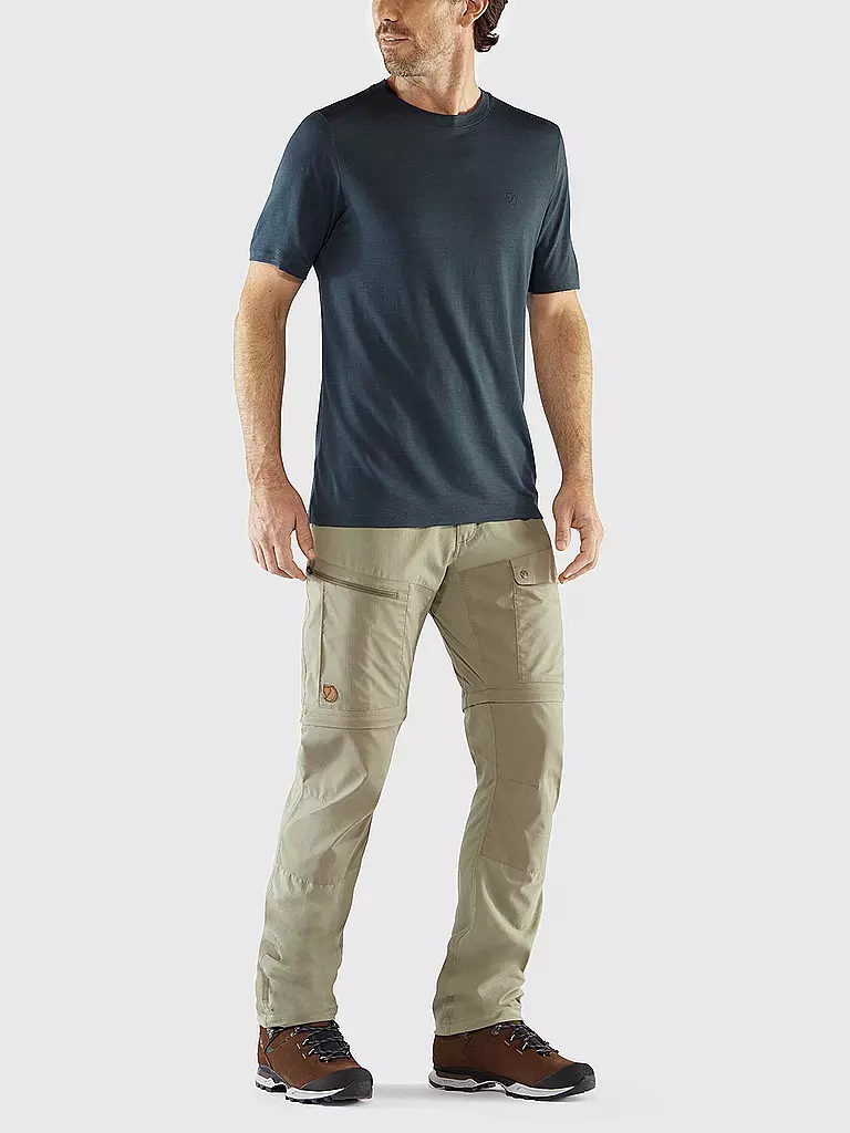 FJÄLLRÄVEN | Herren ZipOff Wanderhose Abisko Midsummer  | beige