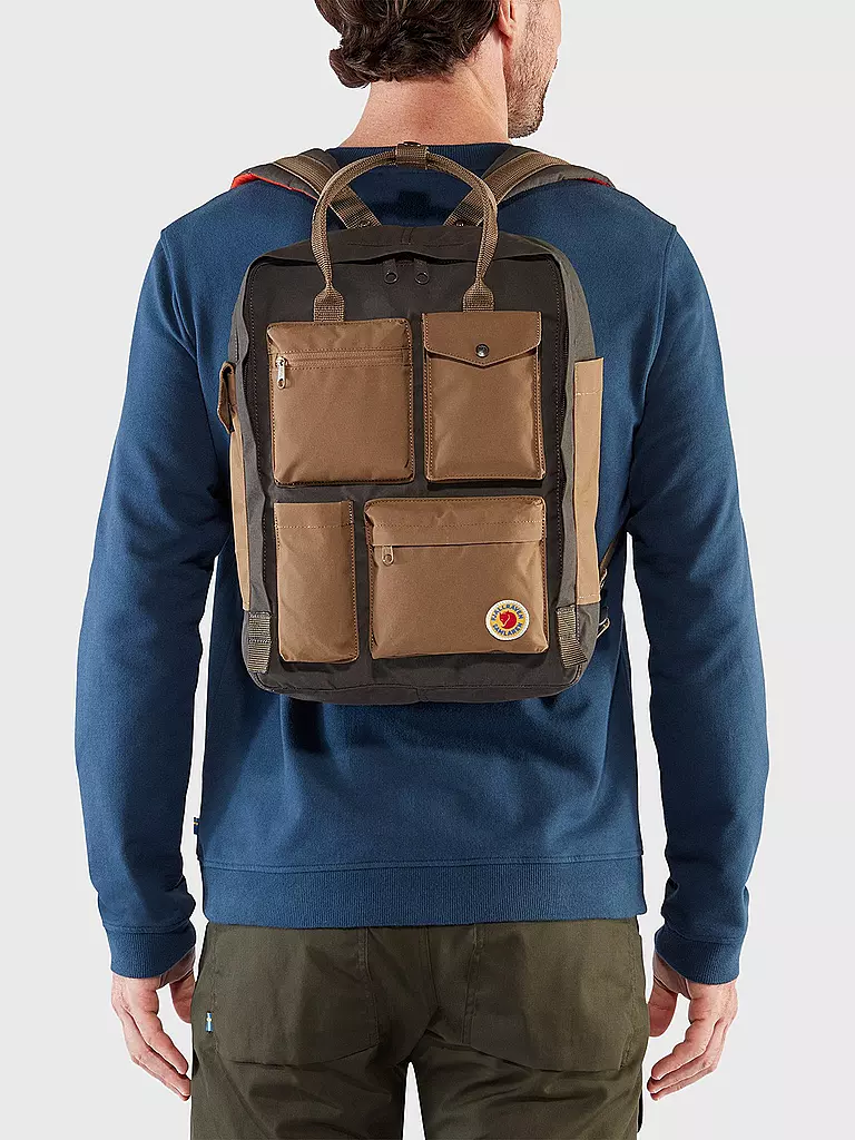 FJÄLLRÄVEN | Rucksack Samlaren Kanken 2D | hellbraun