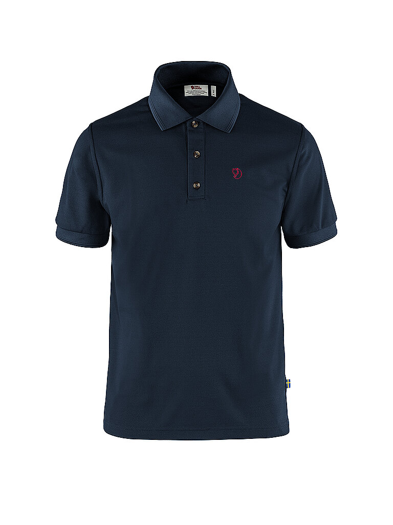 Fjällräven FJÄLLRÄVEN Herren Funktionspolo Crowley Pique dunkelblau | S, dunkelblau