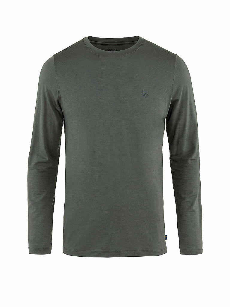 Fjällräven FJÄLLRÄVEN Herren Wandershirt Abisko Wool grau | S, grau