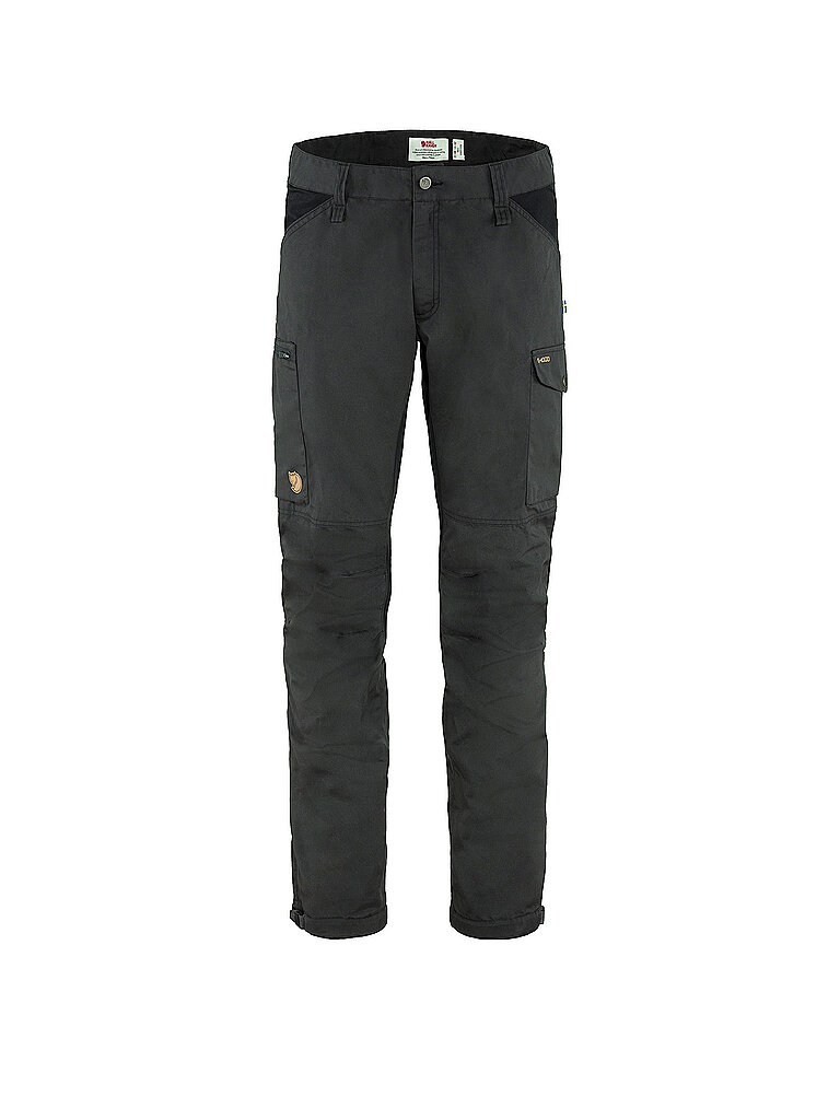 Fjällräven FJÄLLRÄVEN Herren Wanderhose Kaipak grau | 46, grau