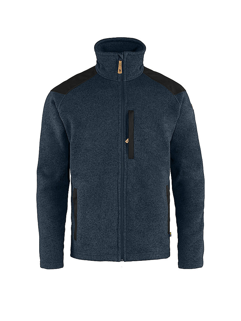 FJÄLLRÄVEN Herren Fleecejacke Buck dunkelblau | L