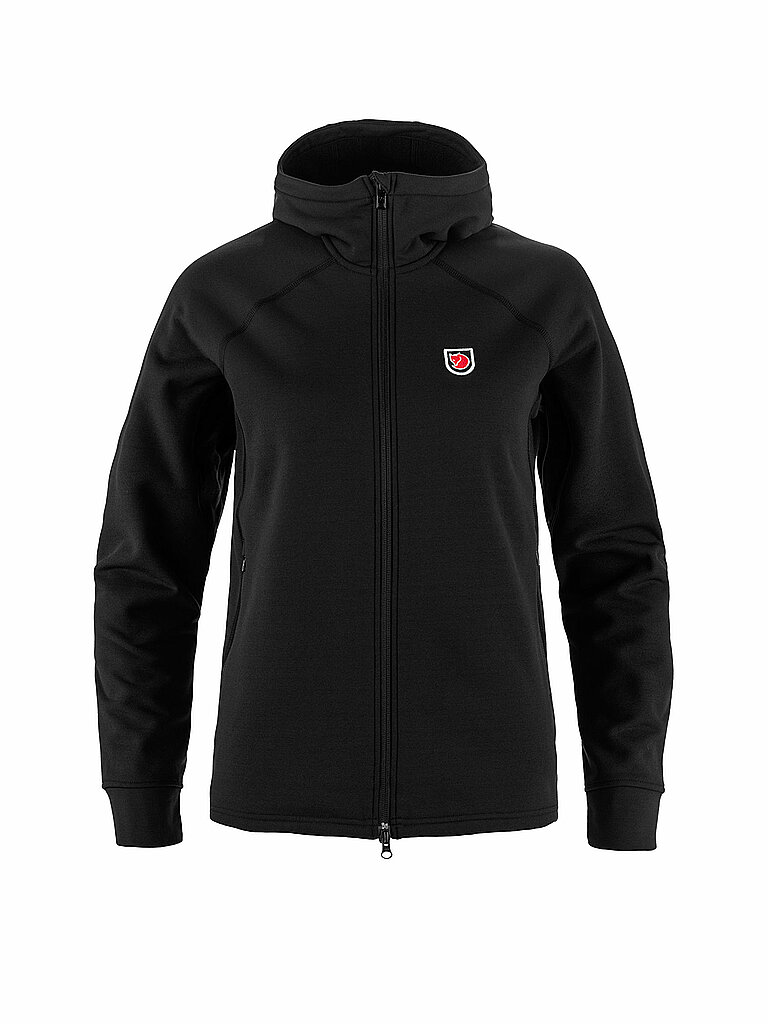 Fjällräven FJÄLLRÄVEN Damen Fleecejacke Expedition Fleece Hoodie schwarz | S, schwarz