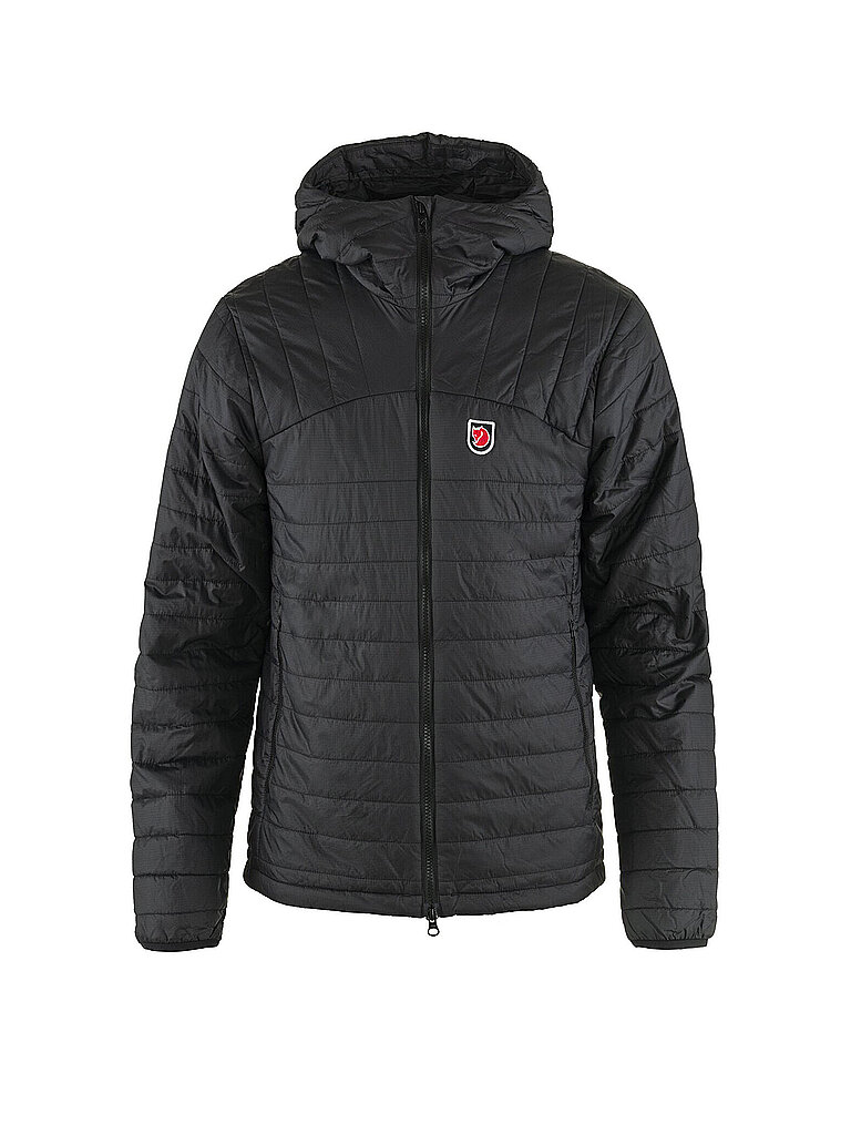 Fjällräven FJÄLLRÄVEN Herren Isojacke Expedition X-Lätt Hoodie schwarz | M, schwarz