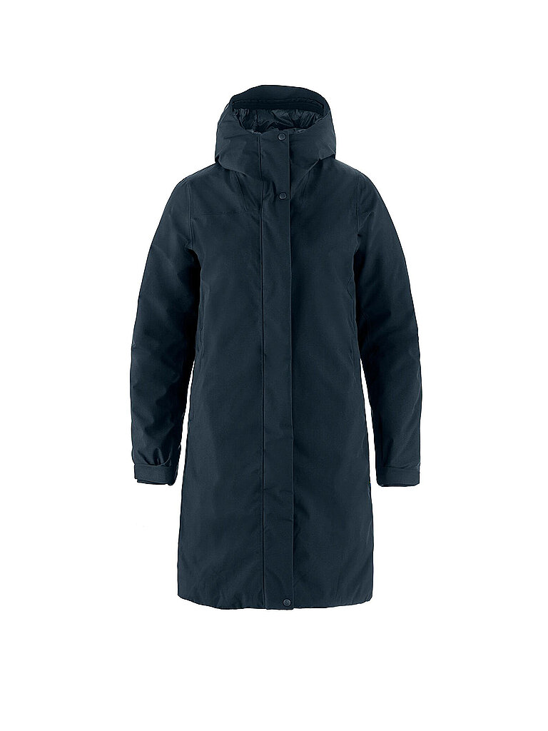 Fjällräven FJÄLLRÄVEN Damen Isoparka Hydratic 2L Hoodie dunkelblau | S, dunkelblau
