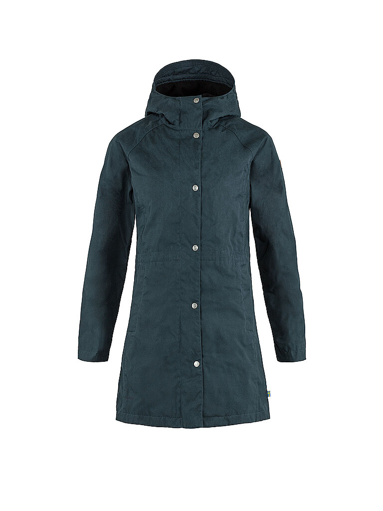 Fjällräven FJÄLLRÄVEN Damen Winterparka Karla Hydratic Hoodie dunkelblau | XS, dunkelblau