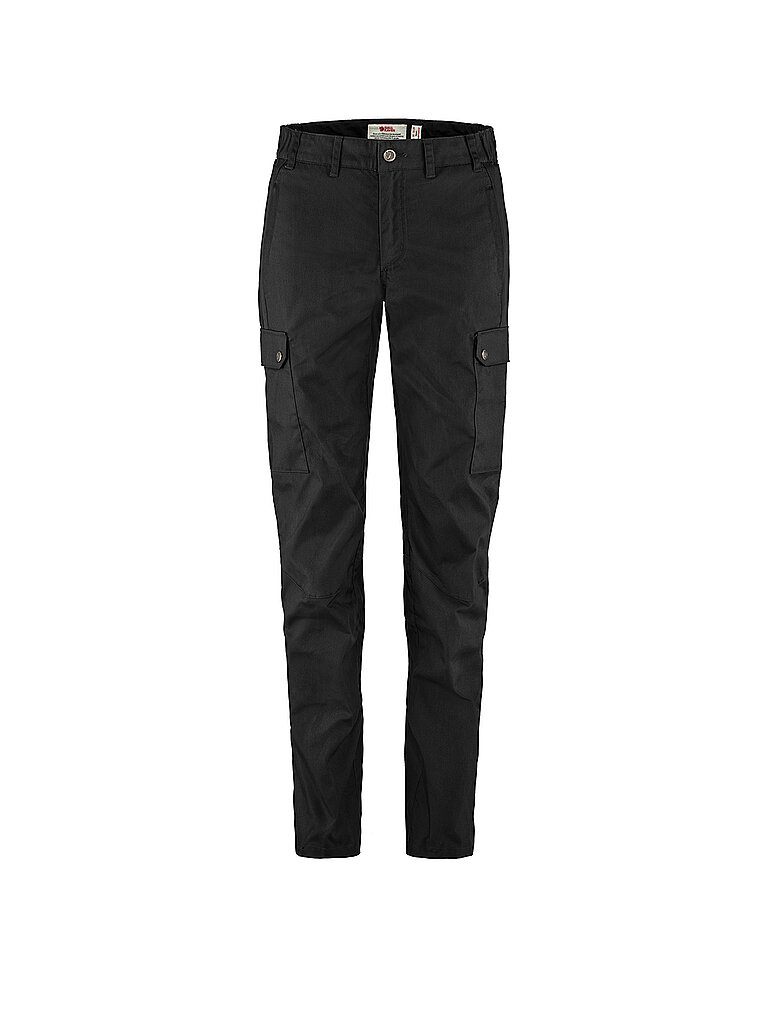 Fjällräven FJÄLLRÄVEN Damen Wanderhose Stina schwarz | 36, schwarz
