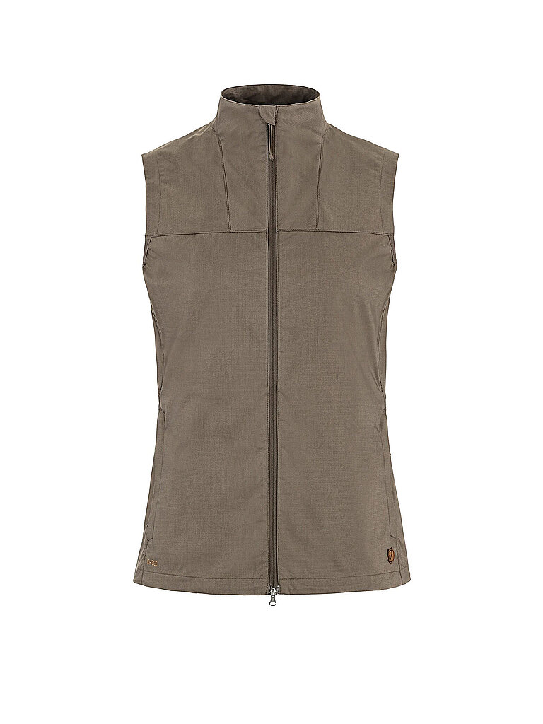 Fjällräven FJÄLLRÄVEN Damen Weste Abisko G1000 hellbraun | S, hellbraun