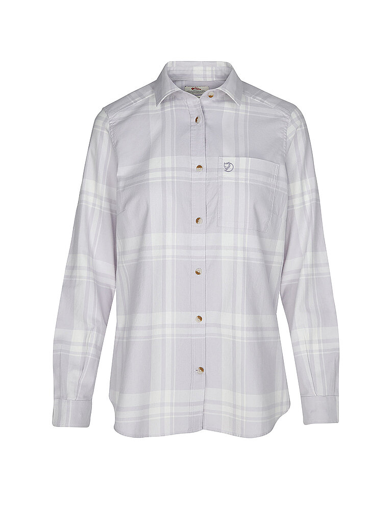 Fjällräven FJÄLLRÄVEN Damen Bluse Oevik Lite Flannel lila | S, lila