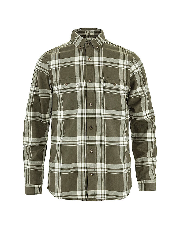 Fjällräven FJÄLLRÄVEN Herren Hemd Oevik Lite Flannel olive | M, olive
