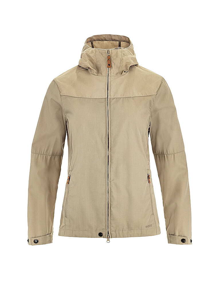 Fjällräven FJÄLLRÄVEN Damen Wanderjacke Stina G-1000 Hoodie beige | XS, beige