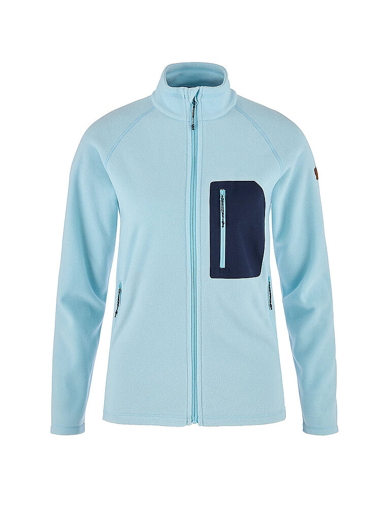 Fjällräven FJÄLLRÄVEN Damen Fleecejacke Kaipak hellblau | S, hellblau