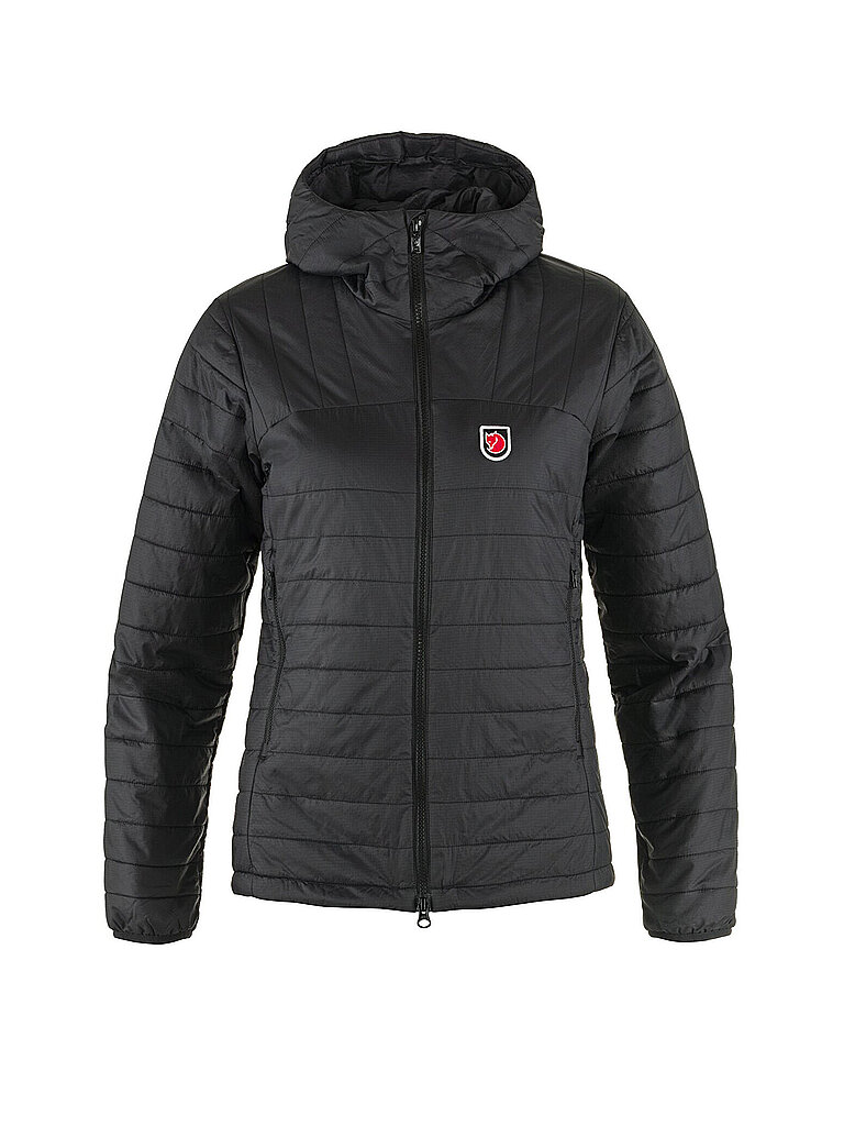 Fjällräven FJÄLLRÄVEN Damen Isojacke Expedition X-lätt Hoodie schwarz | XS, schwarz