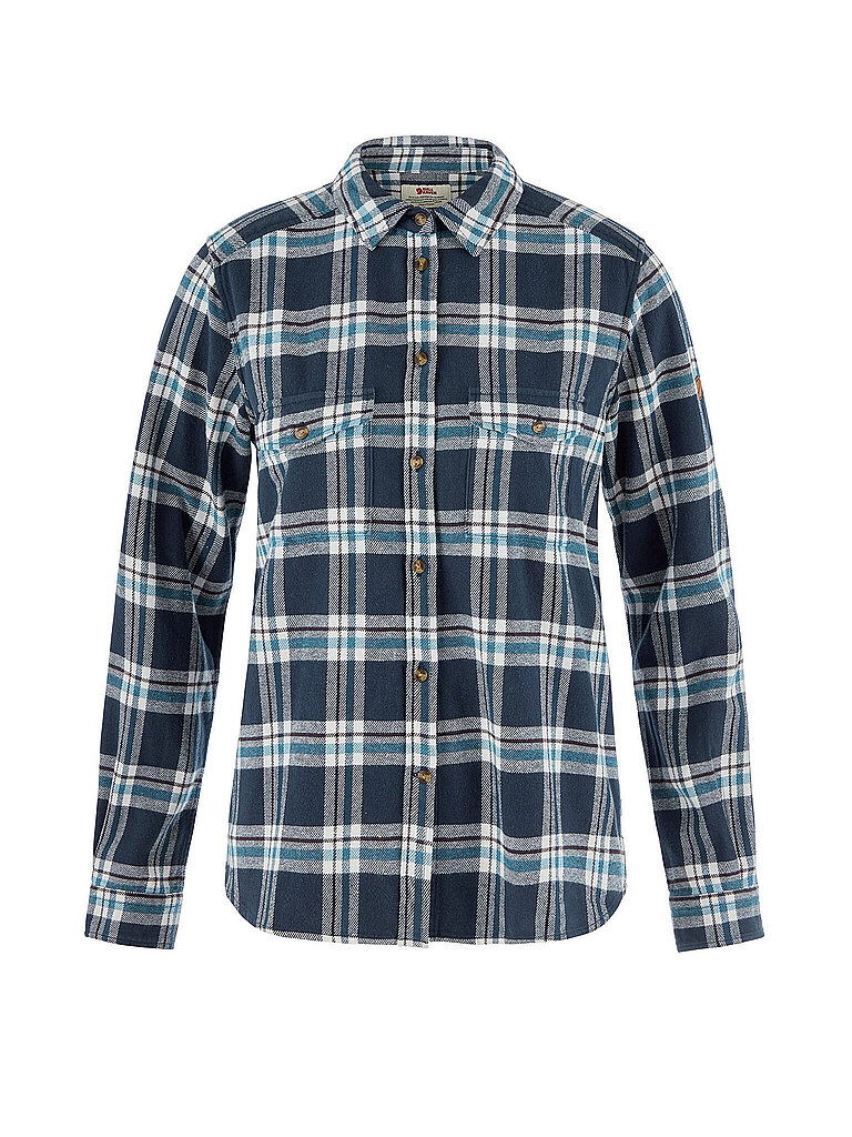 Fjällräven FJÄLLRÄVEN Damen Bluse Oevik Heavy Flannel dunkelblau | XS, dunkelblau