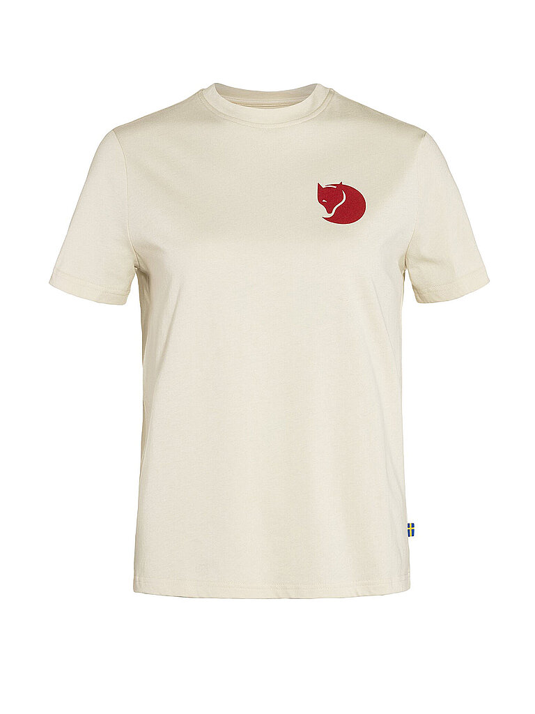 Fjällräven FJÄLLRÄVEN Damen Funktionsshirt Fox Boxy Logo creme | XS, creme