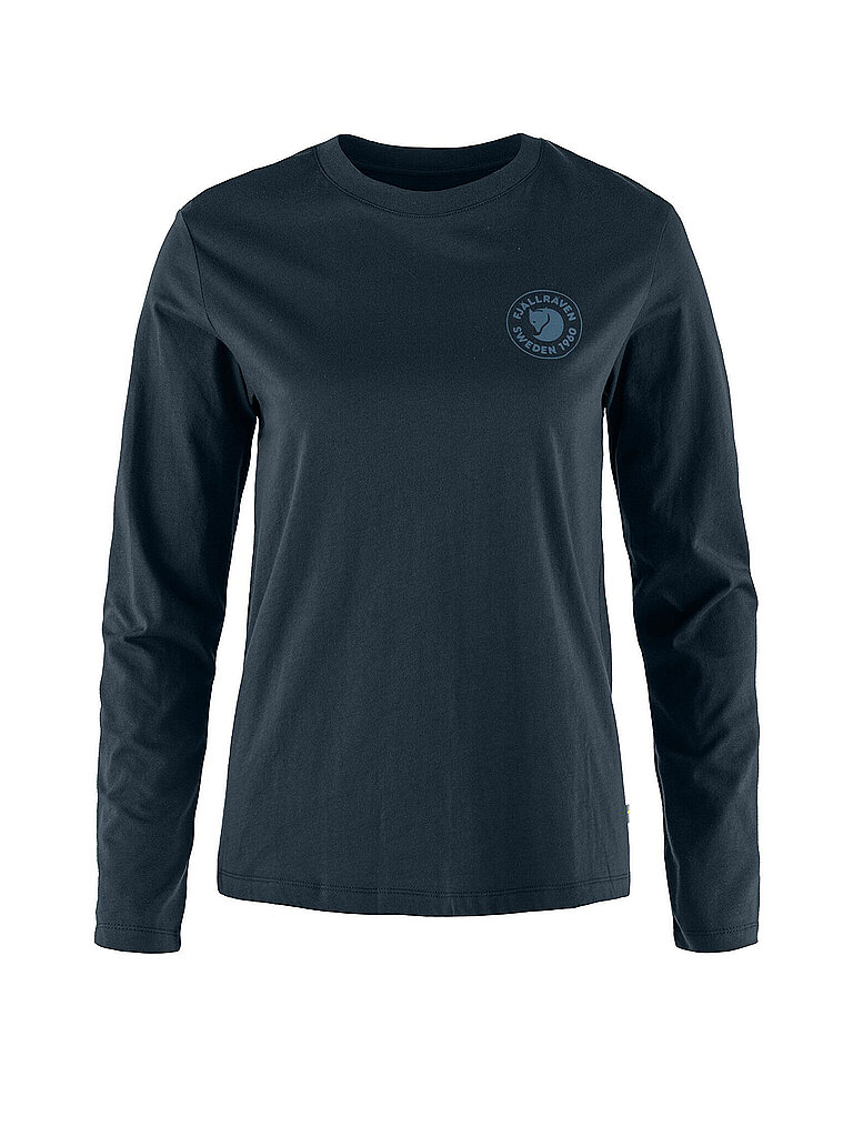 Fjällräven FJÄLLRÄVEN Damen Funktionsshirt 1960 Logo dunkelblau | S, dunkelblau