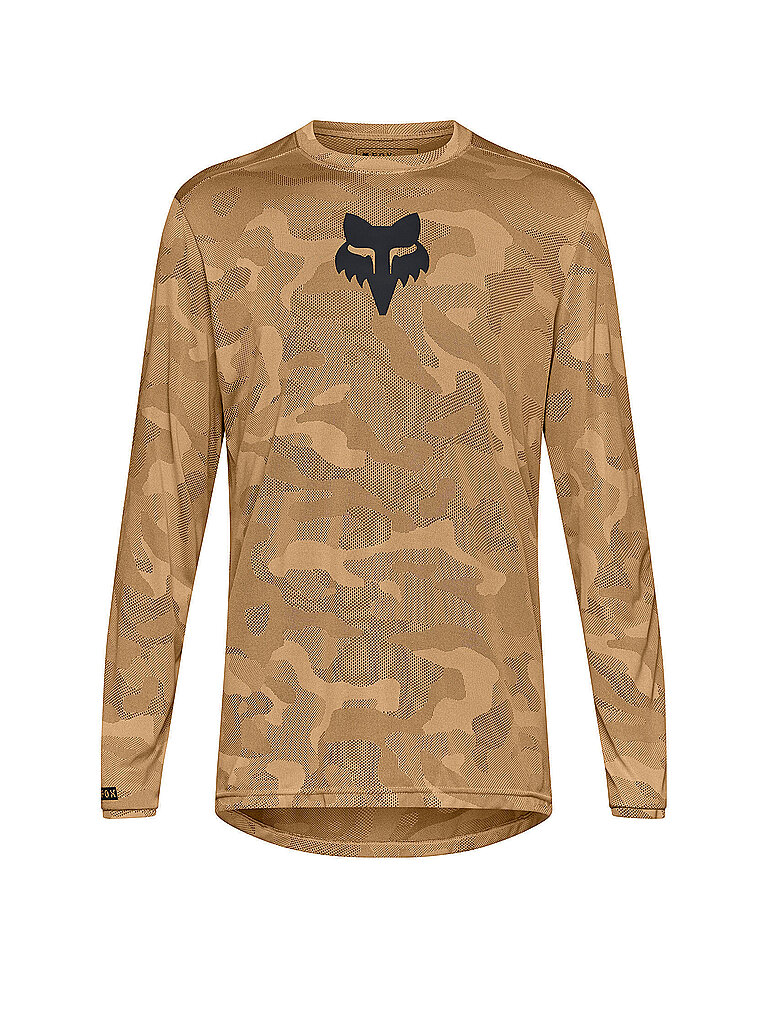 FOX Herren Radshirt Langarm-Jersey Ranger TruDri™ camel | XL