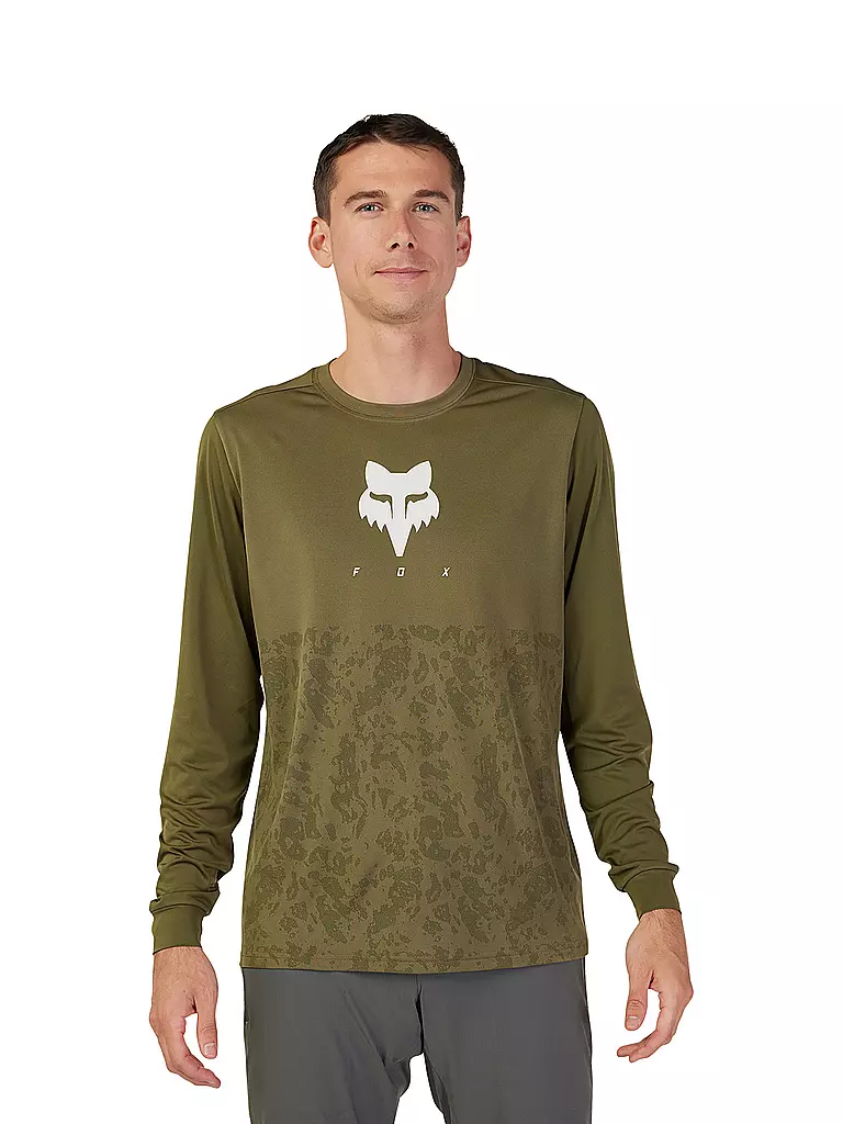 FOX | Herren MTB-Shirt Ranger TruDri™ LS | olive