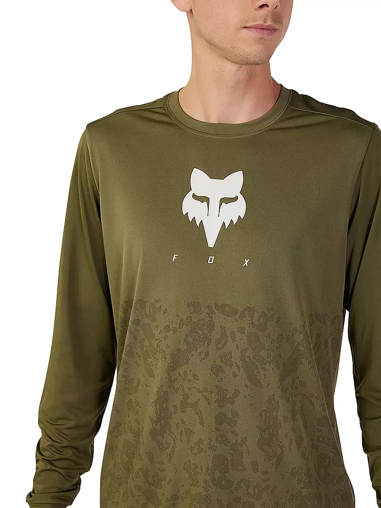 FOX | Herren MTB-Shirt Ranger TruDri™ LS | olive