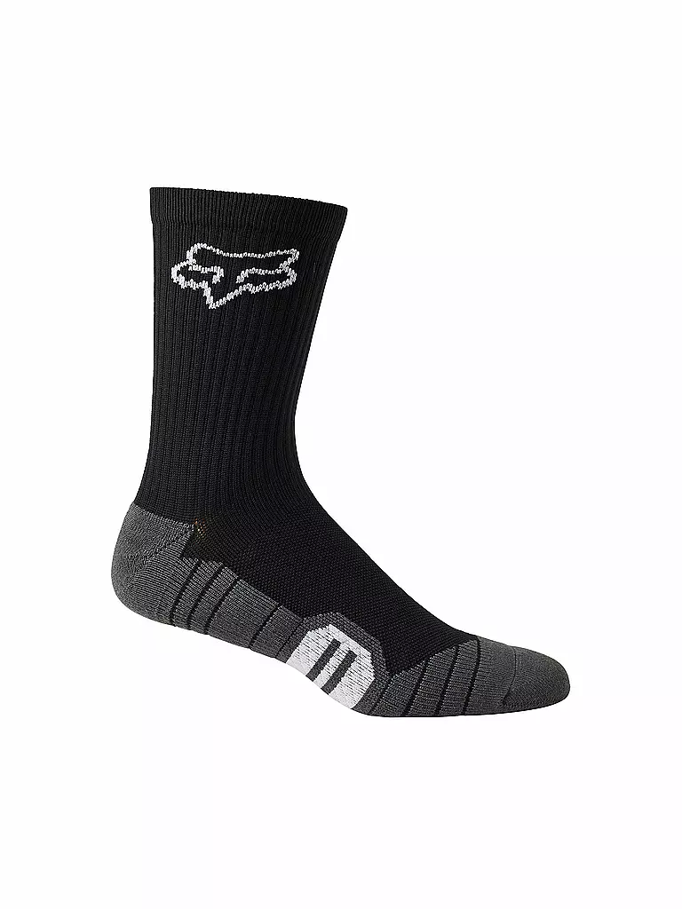 FOX | Herren Radsocken Ranger Cushion 8" | schwarz