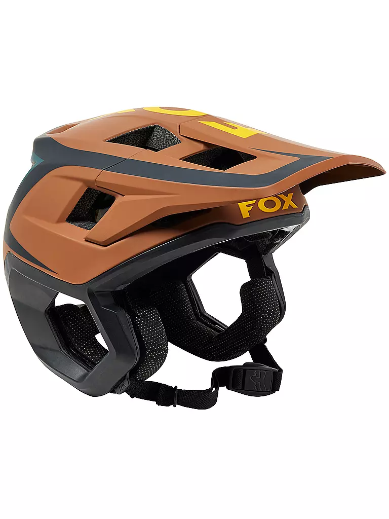 FOX | MTB-Jethelm Dropframe Pro Dvide | braun