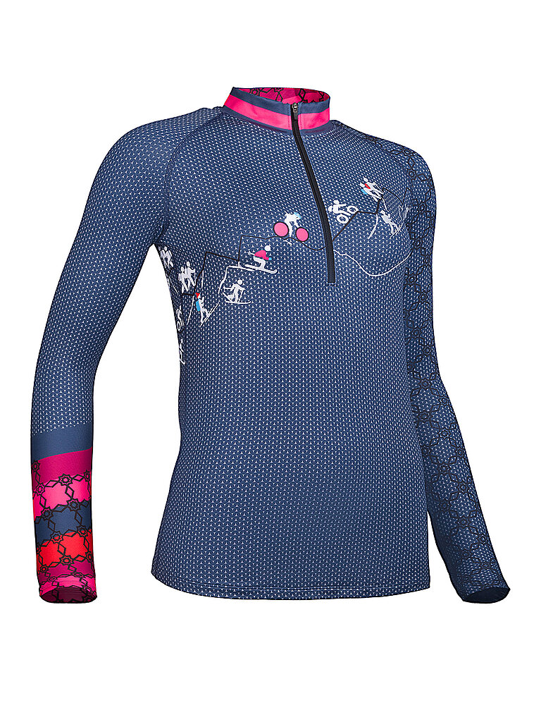 FREISEIN FREISEIN Damen Unterziehshirt MountainMadl blau | S, blau