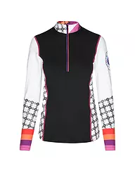 FREISEIN | Damen Unterzieh Zipshirt Winter Wonder | schwarz