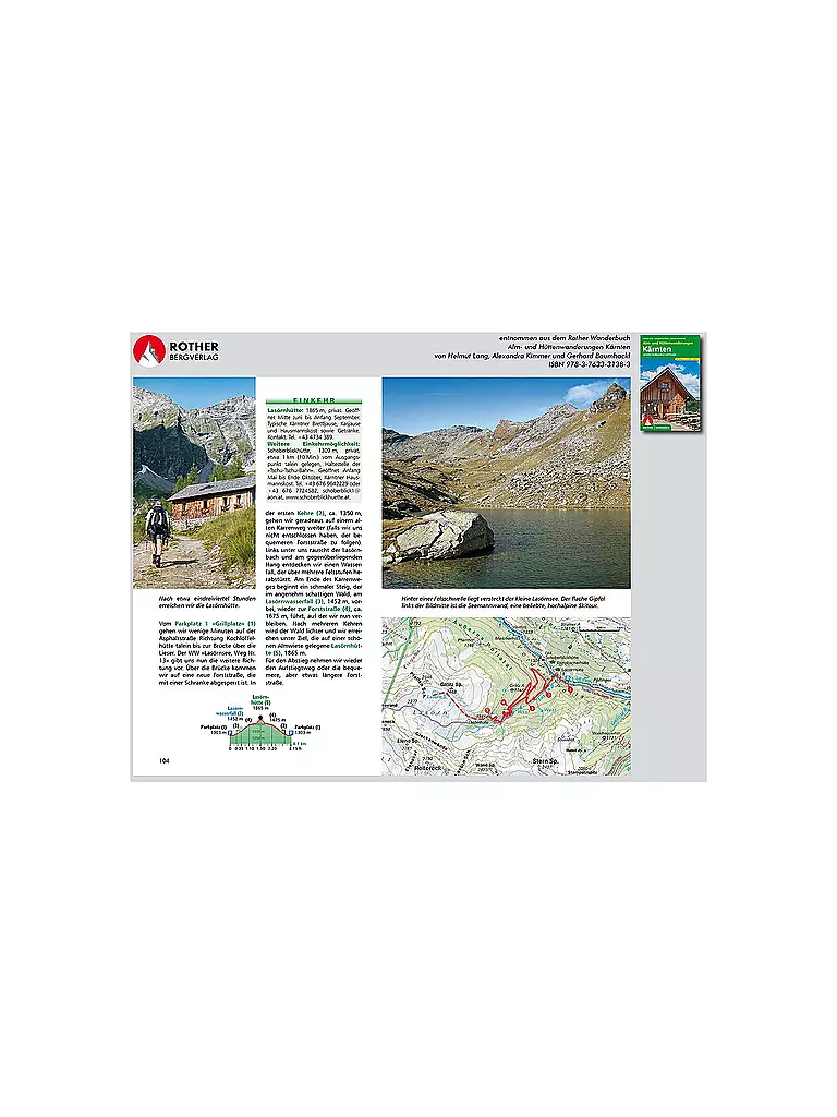 FREYTAG & BERNDT | Buch - Alm- und Hüttenwanderungen Kärnten | keine Farbe
