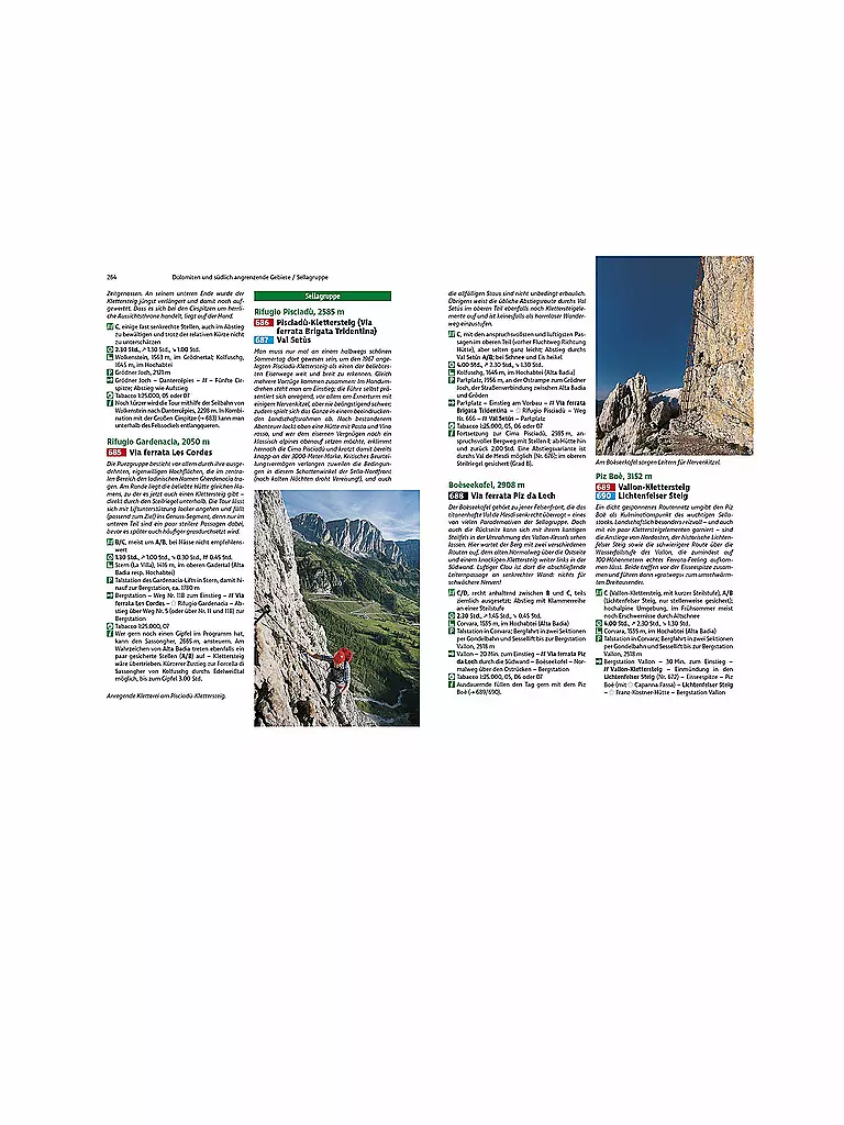 FREYTAG & BERNDT | Buch - Klettersteigatlas Alpen | keine Farbe