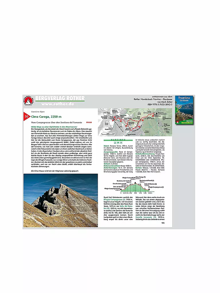 FREYTAG & BERNDT | Rother Wanderbuch Trentino Gardasee | keine Farbe