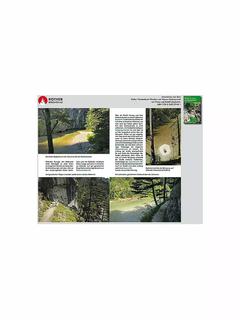 FREYTAG & BERNDT | Rother Wanderbuch Wandern am Wasser Ostösterreich | keine Farbe