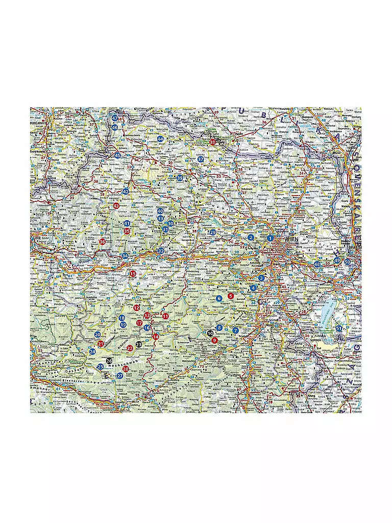 FREYTAG & BERNDT | Rother Wanderbuch Wandern am Wasser Ostösterreich | keine Farbe