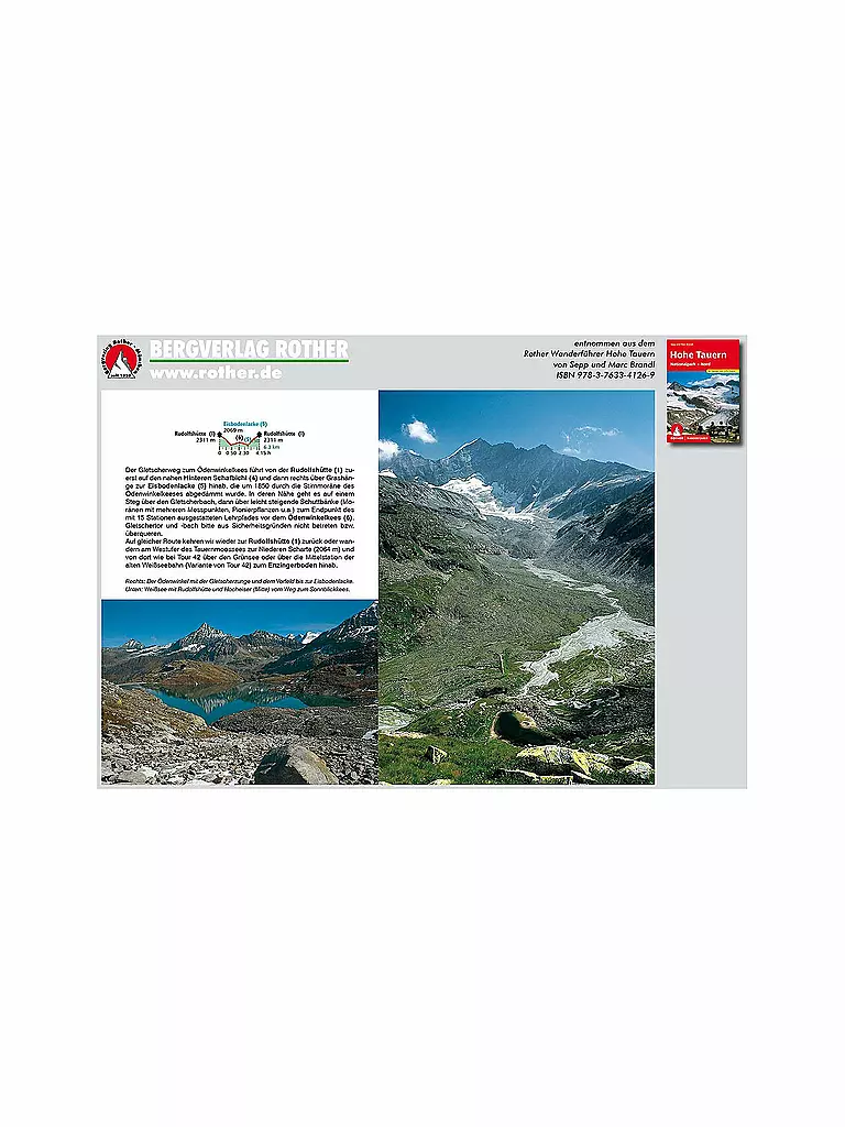 FREYTAG & BERNDT | Rother Wanderführer Hohe Tauern (Nationalpark - Nord) | keine Farbe