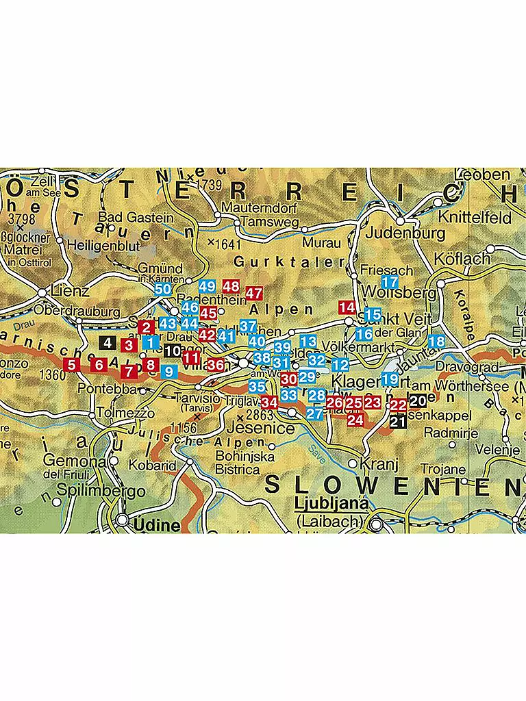 FREYTAG & BERNDT | Wanderführer Kärntner Seen | keine Farbe