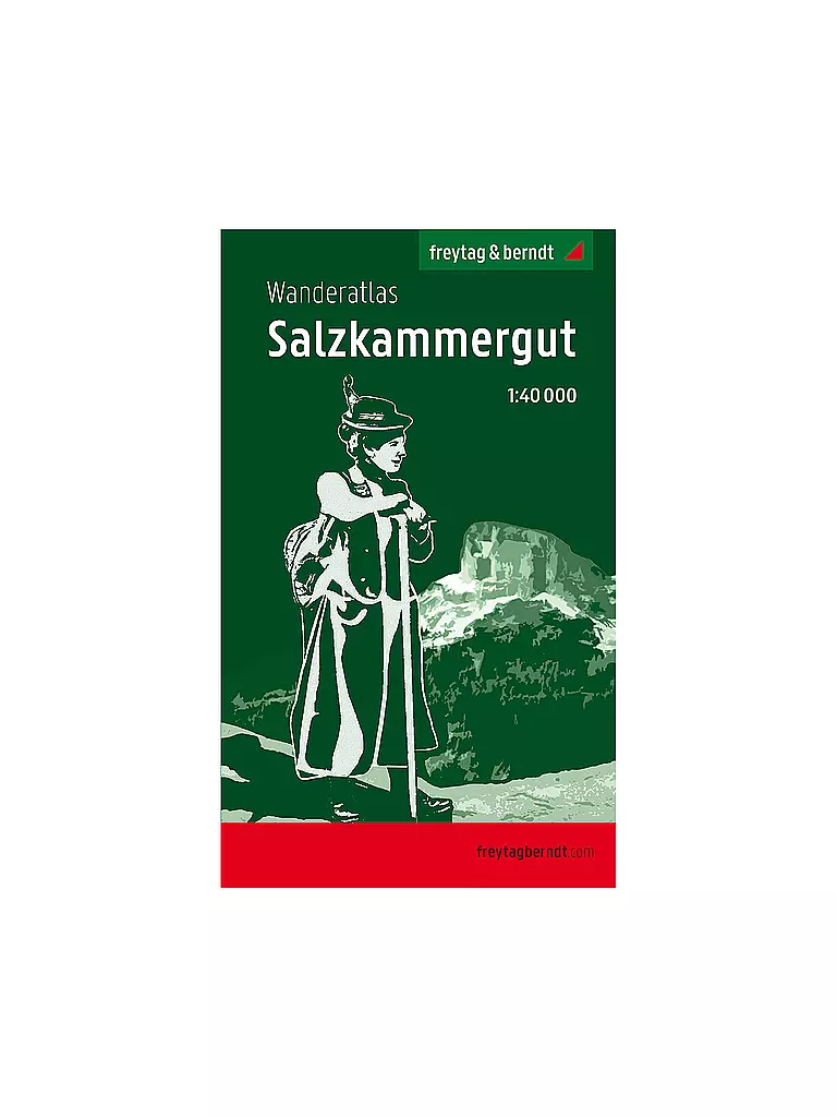 FREYTAG & BERNDT | Wanderkarte Salzkammergut Maßstab 1:40.000 | keine Farbe