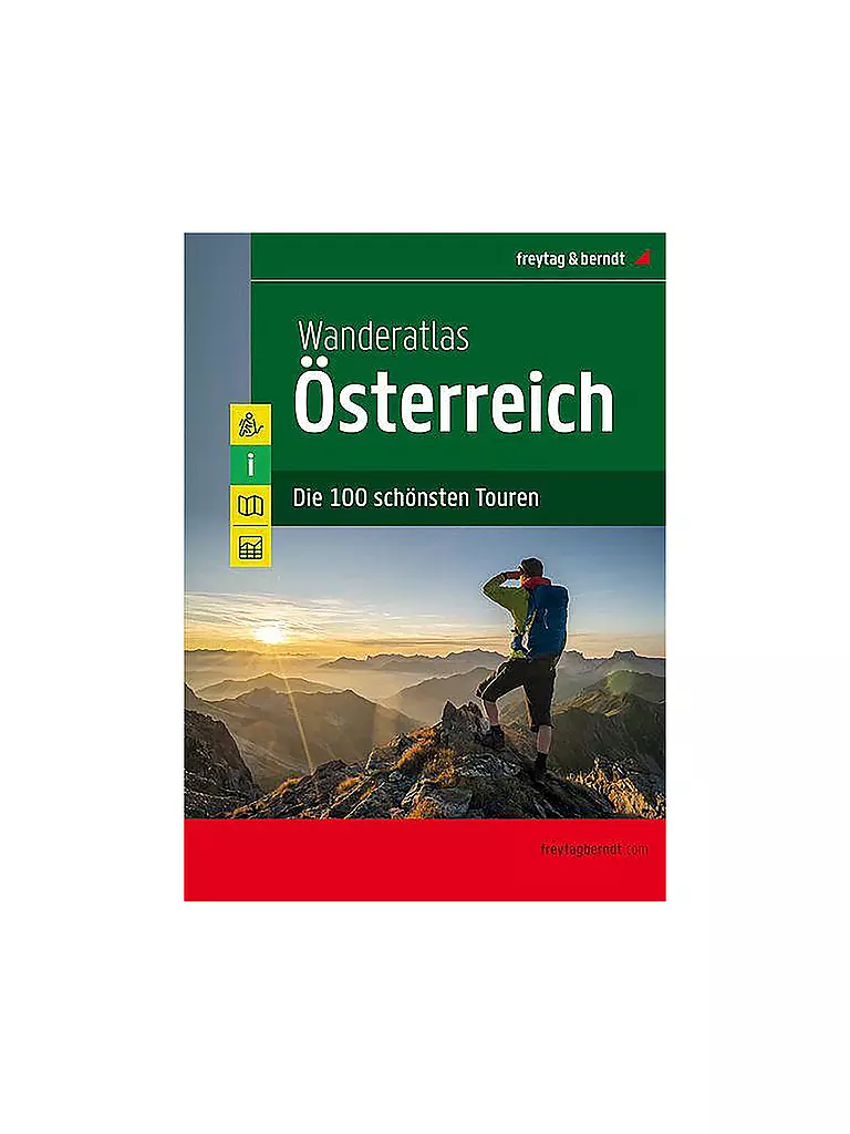 FREYTAG & BERNDT | Wanderkarte Wanderatlas Österreich, Jubiläumsausgabe 2020 | keine Farbe