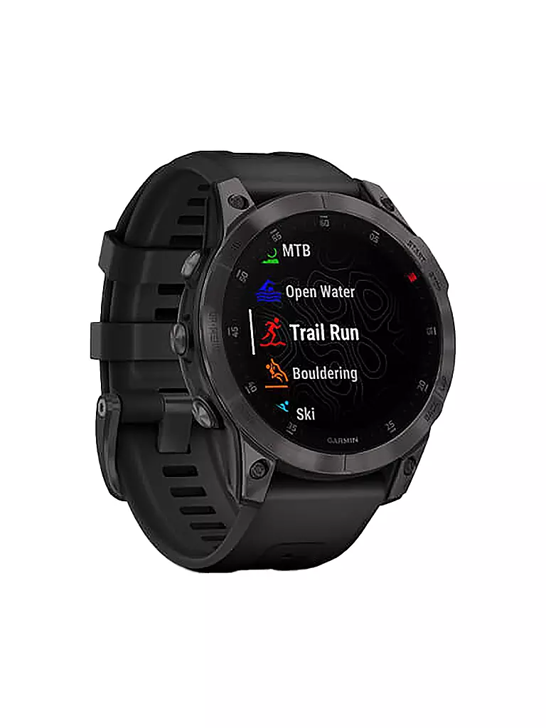 GARMIN | GPS-Multisport-Smartwatch epix™ 2 Sapphire | schwarz