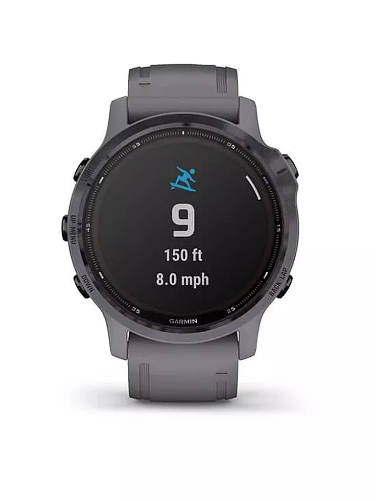 GARMIN | GPS-Multisport-Smartwatch Fenix® 6S – Pro Solar | grau