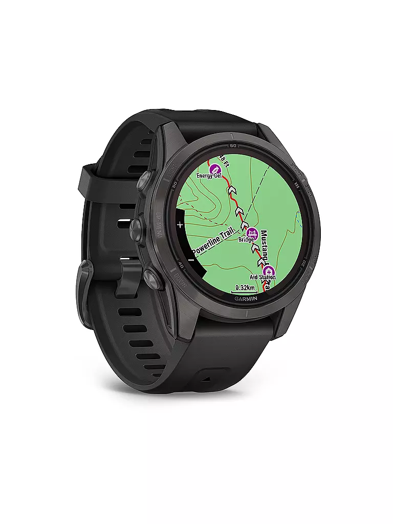 GARMIN | GPS-Multisport-Smartwatch Fenix® 7S Pro Sapphire Solar | schwarz