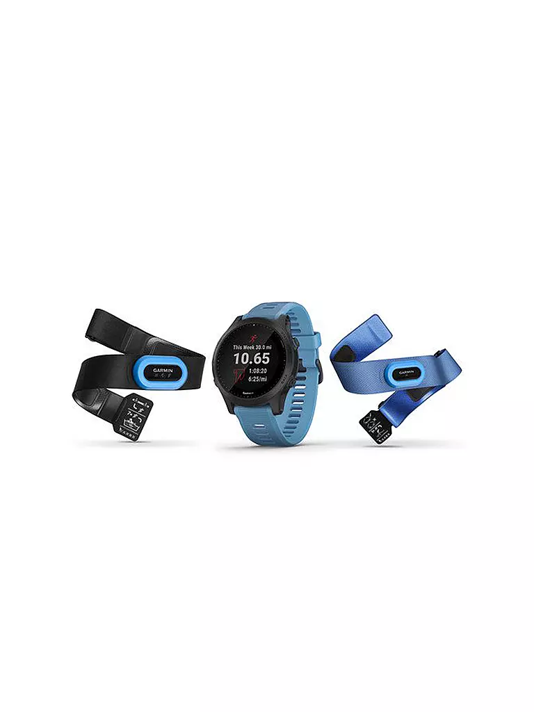 GARMIN | GPS-Multisportuhr Forerunner 945 Triathlon-Bundle | schwarz