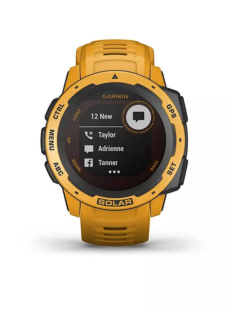 GARMIN | GPS-Sportuhr  Instinct® Solar | gelb