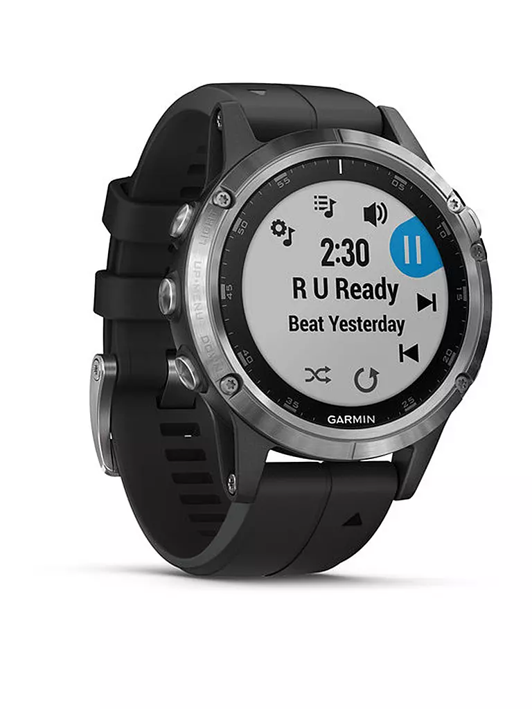 GARMIN | GPS-Sportuhr Fenix 5 Plus | schwarz